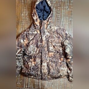Guide Series TecH2O Jacket Waterproof Breathable Men's Hunting Coat Size L Camo